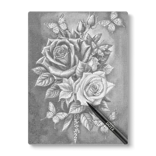 Dot Paint Flowers: A Beautiful Way to Combine Creativity, Colour and Relaxation